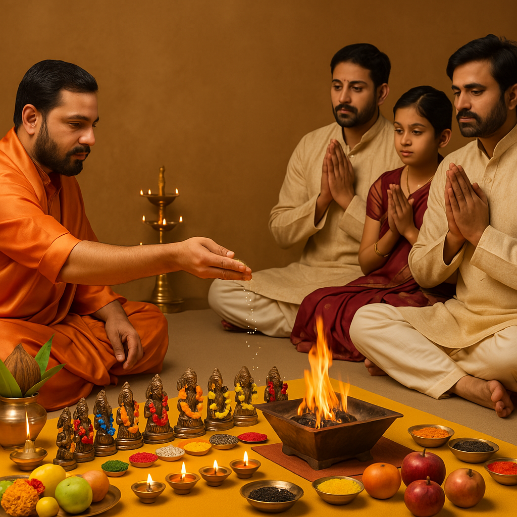 नवग्रह पूजन (Navagrah Pujan)